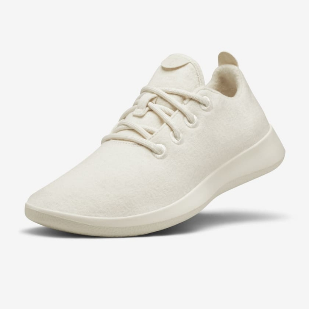 Allbirds Wool Runners Merino Natural White Cream Sole Sneakers Size 9